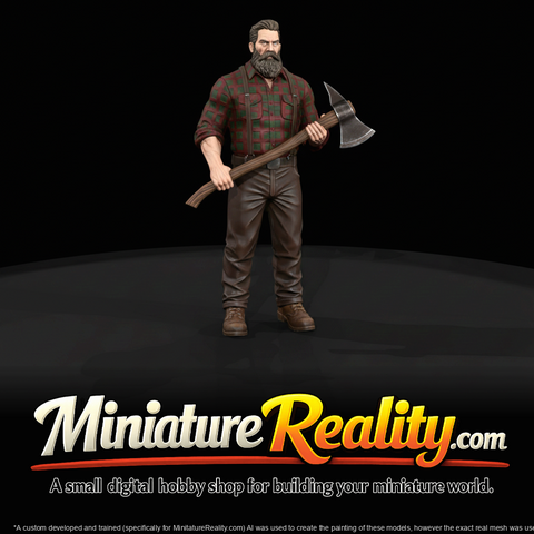 1890s lumberjacks burly lumberjack with