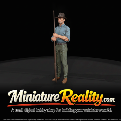 1930s Fisherman Male Figure