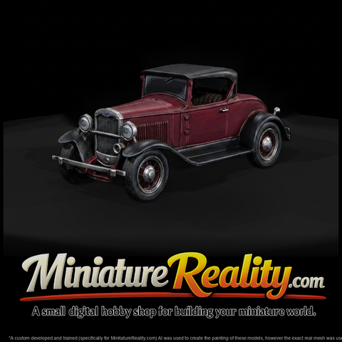 1930s Vintage Two-Door Coupe — Car