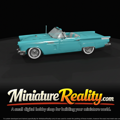 1957 Ford tbird convertible