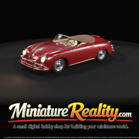 1958 Porsche 356 Speedster convertible (1950s) — German sports car, open top