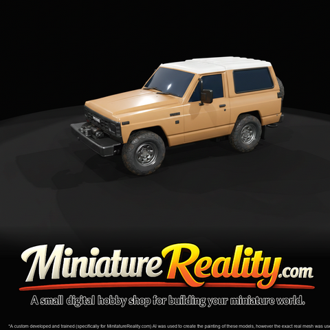 1985 Nissan Safari / Patrol 4x4 (1980s) — Japanese off-road SUV, Hilux-era aesthetic