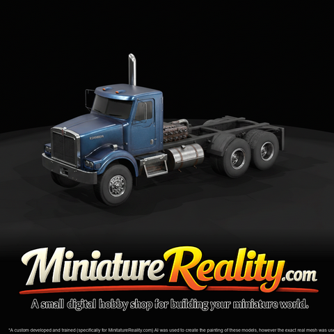 2001 Kenworth C500 chassis truck 5 axle