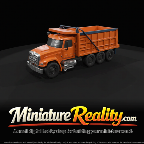 2007 Mack Granite CTP713 Tipper Truck 4-Axle