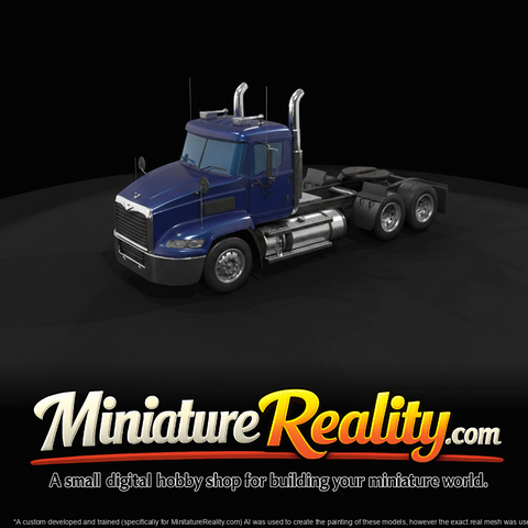 2007 Mack Vision CXN613 daycab tractor (2000s) — American long-haul, sleekline cab