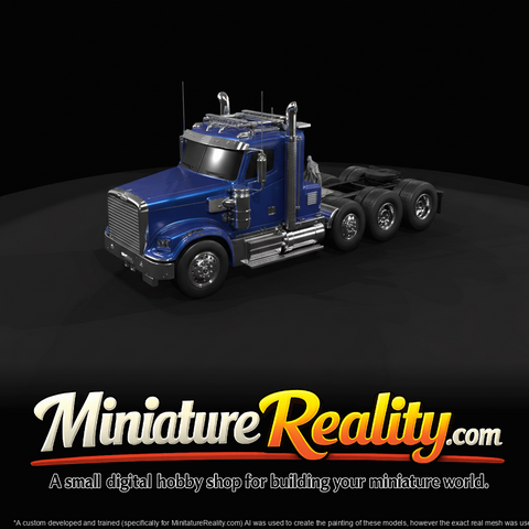 2017 Freightliner 122SD set-forward daycab tractor (2010s) — American severe-duty Class 8