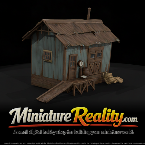 Model General Store, three-quarter view