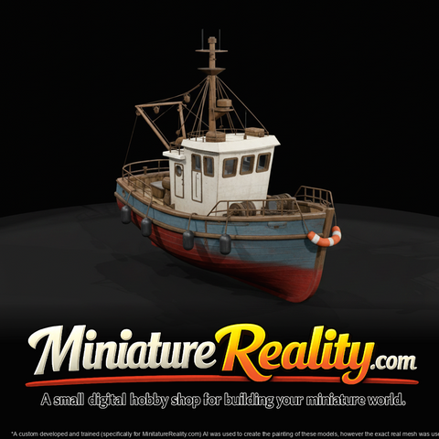 Small Fishing Trawler