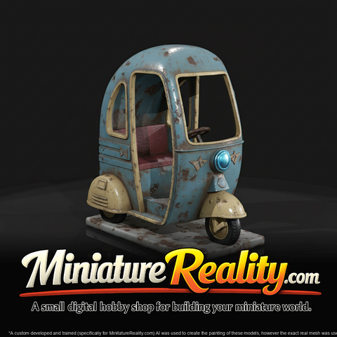 Kiddie Coin Operated Amusement Ride Scooter (1950s)