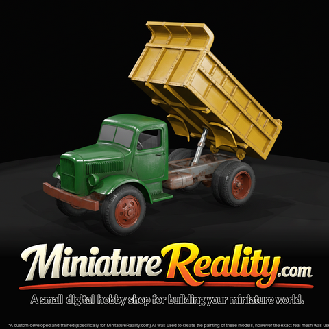 Heavy Duty Dump Truck Tipping Wagon (1930s)