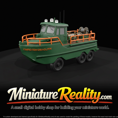 City of Milwaukee Fire-Rescue amphibious vehicle (vintage)