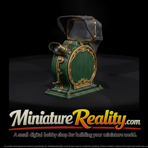 Art Nouveau Mutoscope Arcade Viewer