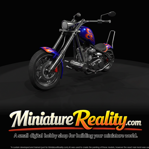 Chopper Motorcycle
