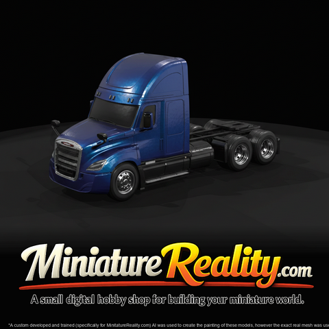 Freightliner Cascadia Mk2 126BBC Daycab Tractor Truck 2018 1000 0003 (2010s)