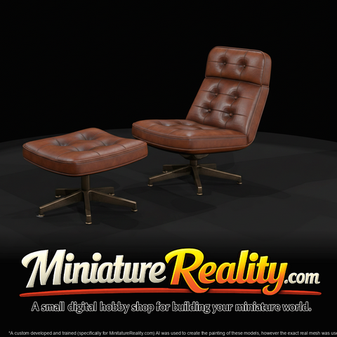 Ikea Havberg Armchair And Ottoman 1000 0001 (1960s)