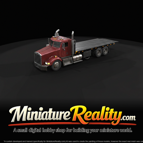 Kenworth T800 Platform Truck (1990s)