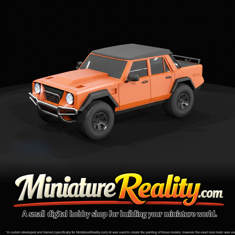 Lamborghini LM002 Pickup - 1986