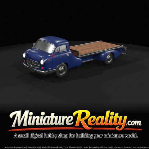 Mercedes-Benz Blue Wonder Renntransporter - 1954 (1950s)