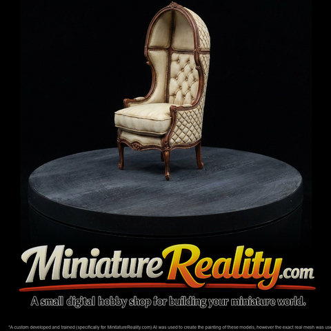 Neoclassical Balloon Back Chair