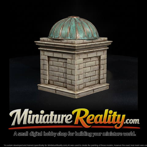 Neoclassical Stone Dome Cupola