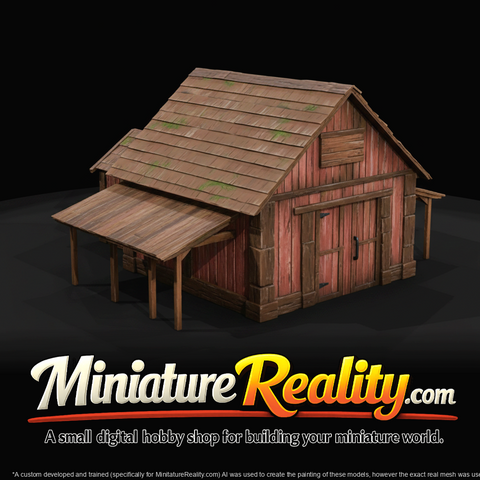 Older Barn with side stalls