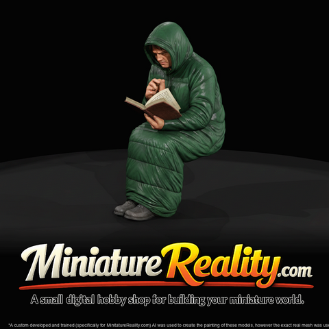 Person in Sleeping Bag Figure (2000s-2020s) — Camper