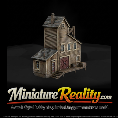 Rustic Farmhouse for Railroad