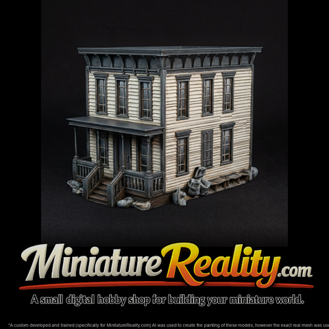 Victorian Two-Story Townhouse & Layouts
