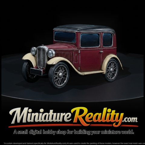 Vintage 1930s Sedan & Railway Layouts