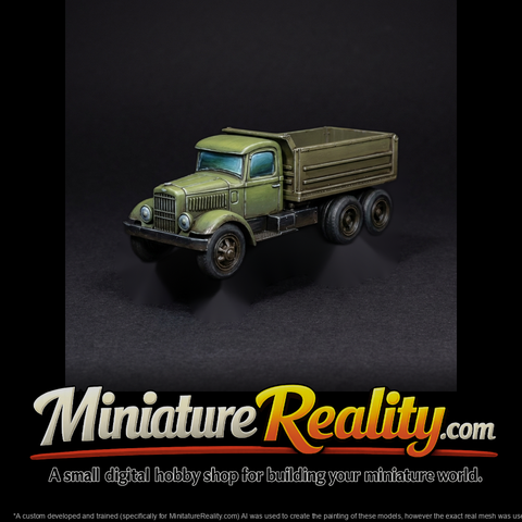 Vintage 6x6 Dump Truck
