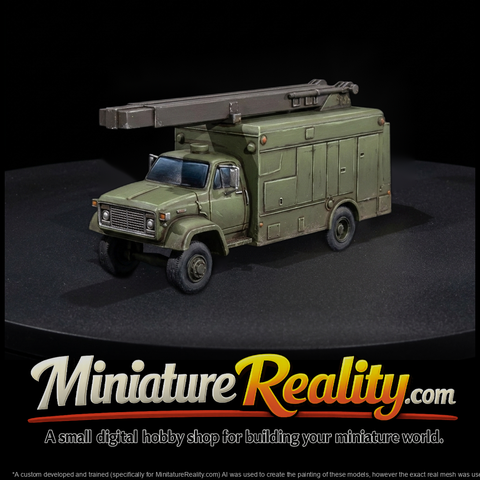 Vintage GMC Utility Boom Truck