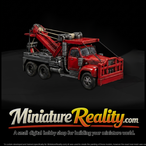 Vintage Heavy Duty Tow Truck — Vehicle