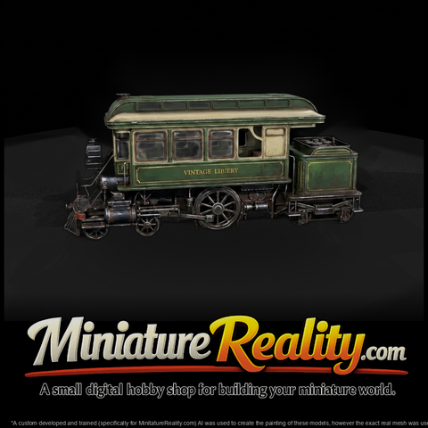 Vintage Steam Railcar — & Layout