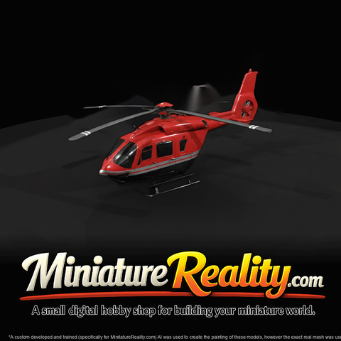 Airbus H135 Helicopter Miniature