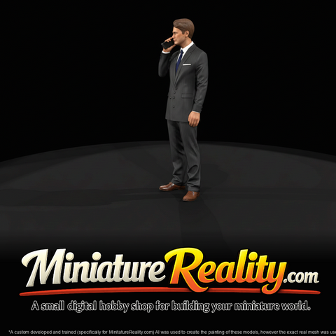 Black Friday Shopper Figure (estimated) — Vintage