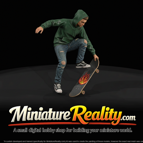 Skateboarder — Action Pose — Action Pose