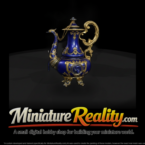 Baroque Ornate Teapot