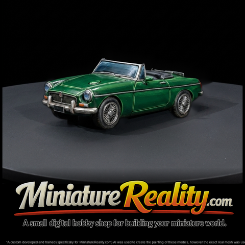 Classic Convertible Sports Car