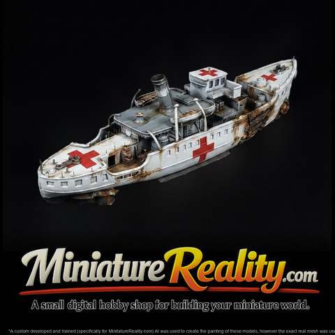Wrecked Military Hospital Ship