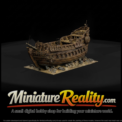 Sunken Galleon Wreck — Terrain