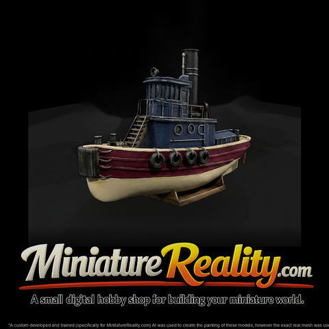 Stylized Jenny Lee Tugboat