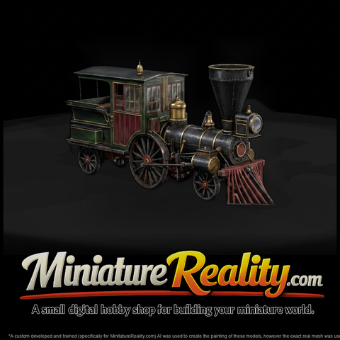 Historic Steam Locomotive for Railway Layouts