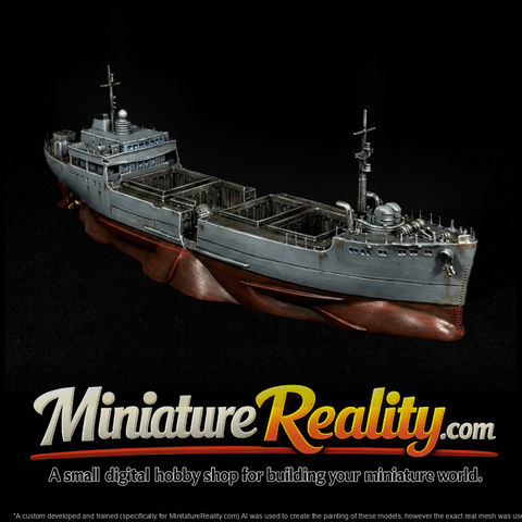 Dry Bulk Cargo Ship & Display
