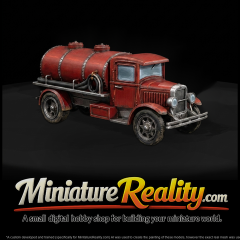 Vintage Fuel Tanker Truck