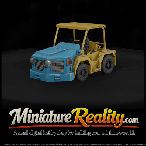 Air 055 Gse Baggage Tug