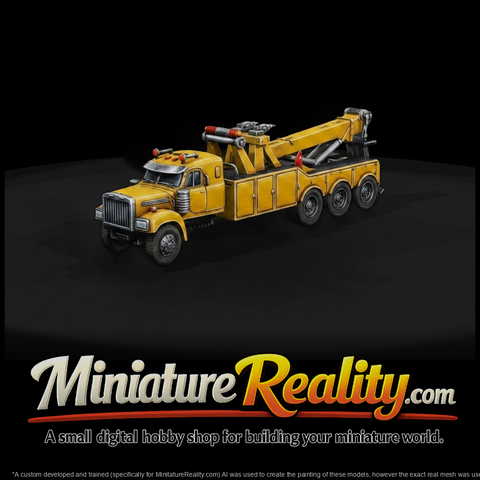 Heavy-Duty Tow Truck Wrecker