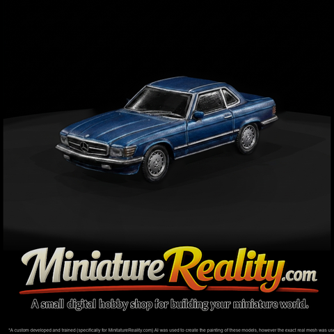 Classic SL‑Style Coupe Shell — Car Body