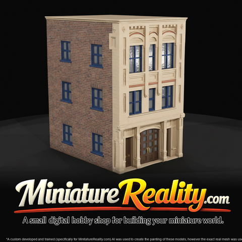 Single-Bay Garage Firehouse — 1920s Beaux‑Arts Brick Facade