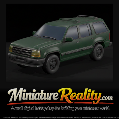 Vintage 4Door SUV and Layouts