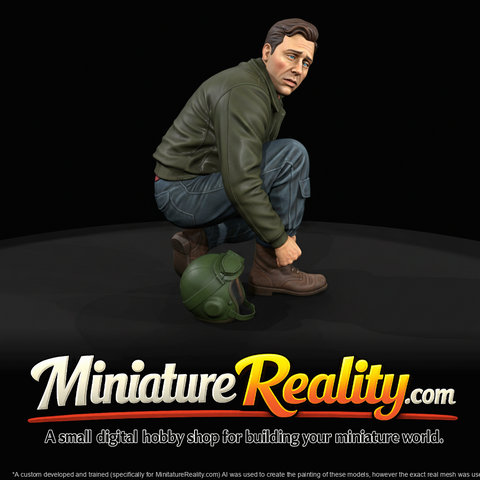 Modern Pilot — Standing Figure